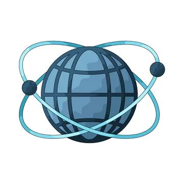Gyroscope illustration Stock Illustration