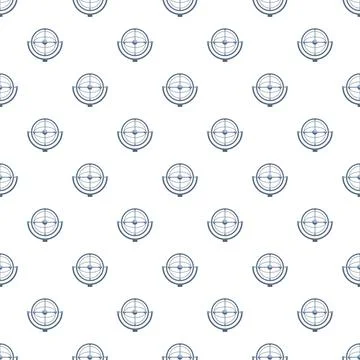 Gyroscope navigation system technology geometric seamless pattern 스톡 일러스트