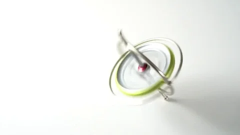Gyroscope spinning 動画素材 74930734