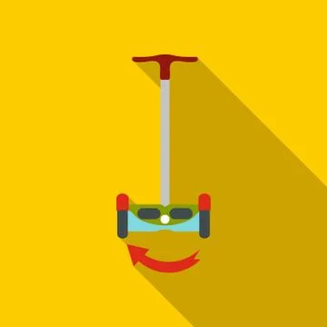 Gyroscope. Vector icons in a flat style on a white background Stock Illustration