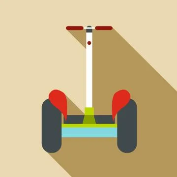 Gyroscope. Vector icons in a flat style on a white background Stock Illustration