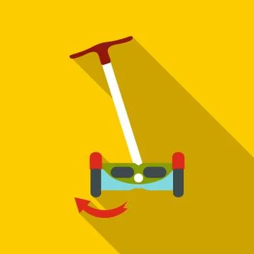 Gyroscope. Vector icons in a flat style on a white background Stock Illustration