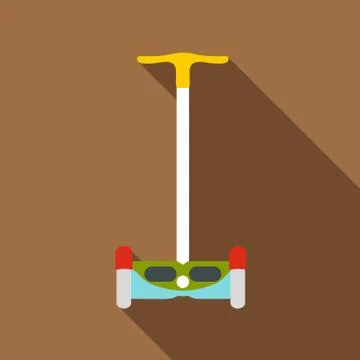 Gyroscope. Vector icons in a flat style on a white background Stock Illustration