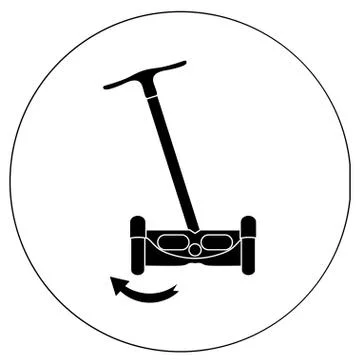 Gyroscope. Vector icons in a simple style. Element of design, interface Stock Illustration