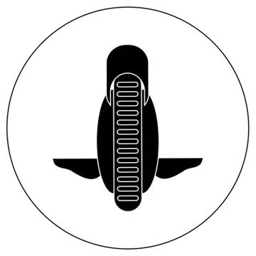 Gyroscope. Vector icons in a simple style. Element of design, interface Stock Illustration