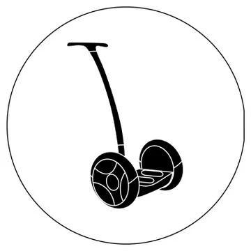 Gyroscope. Vector icons in a simple style. Element of design, interface Stock Illustration