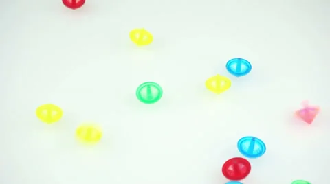 Gyroscopes colorful Stock Footage 39326877