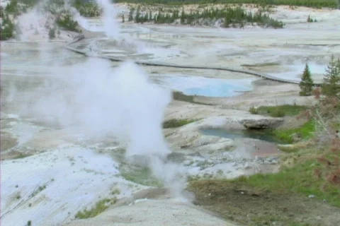Gyser valley Stock Footage 269018