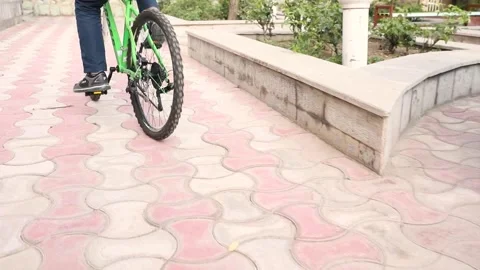 H bicycle Stock Footage 134501360