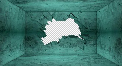 H-breaking.wall-ni Stock Illustration