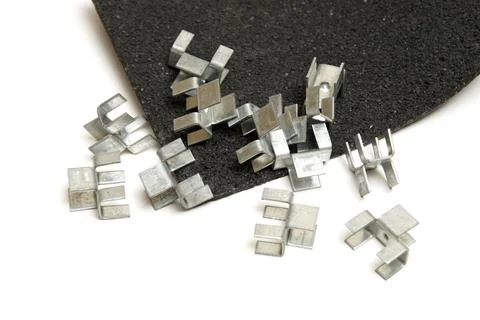 H Clips for Roofs Foto stock