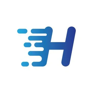 H Initial letter 스톡 일러스트