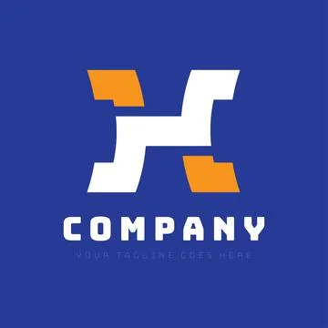 H letter logo Stock Illustration