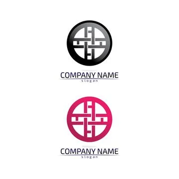 H Letter Logo Template Design Vector illustration 스톡 일러스트