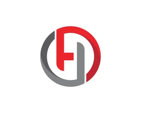 H Letter Logo Template イラスト素材
