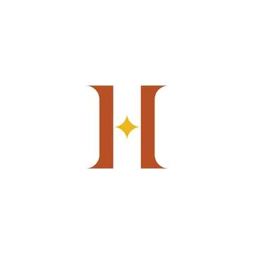 H logotype symbol element vector sign Stock-Illustration