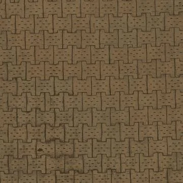 H-Shaped Concrete Interlocking Pavers Pattern Stock Photos