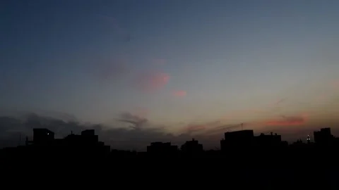 H Sunset 001 Video stock 134502904