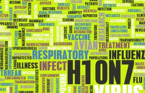 H10n7 Stock Illustration