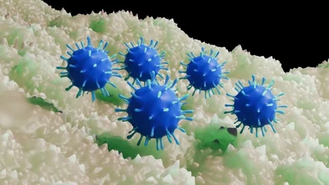 H1n1 virus Stock Footage 305632443