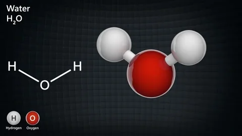 H2O water Stock Footage 146058870