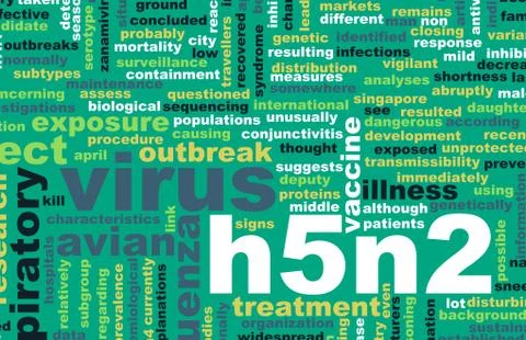 H5n2 Stock Illustration