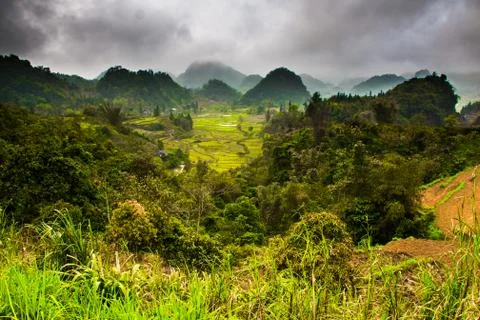 Ha Giang, north extreme loop, North Vietnam, the northern loop Stock Photos
