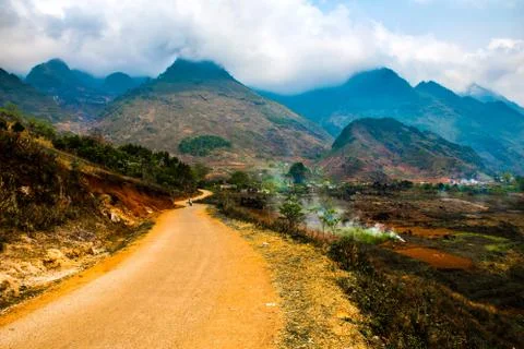 Ha Giang, north extreme loop, North Vietnam, the northern loop Stock Photos