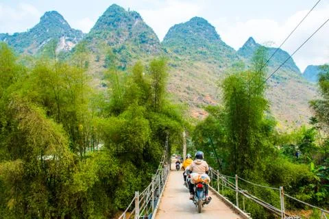 Ha Giang, north extreme loop, North Vietnam, the northern loop Stock Photos