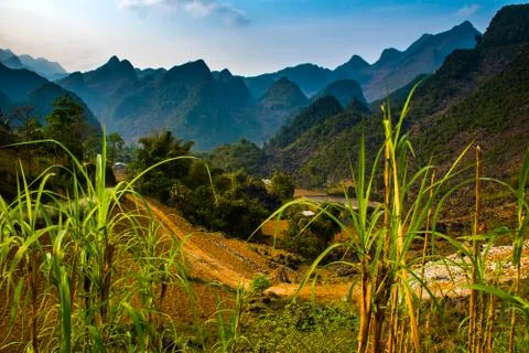 Ha Giang, north extreme loop, North Vietnam, the northern loop Stock Photos