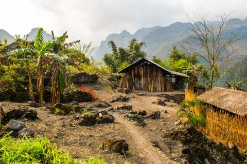 Ha Giang, north extreme loop, North Vietnam, the northern loop Stock Photos