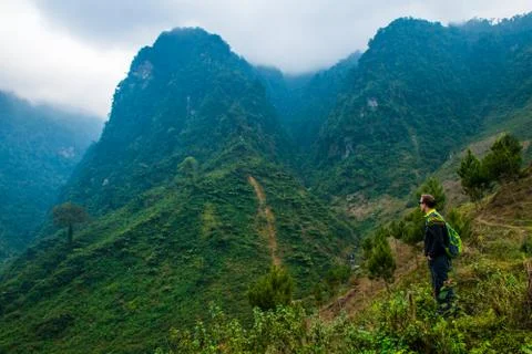 Ha Giang, north extreme loop, North Vietnam, the northern loop Stock Photos