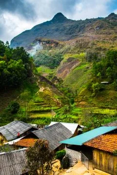 Ha Giang, north extreme loop, North Vietnam, the northern loop Stock Photos