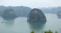 Ha Long Bay (Descending Dragon Bay), Vietnam, UNESCO World Heritage Site, Boats HD Footage