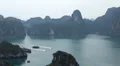Ha Long Bay (Descending Dragon Bay), Vietnam, UNESCO World Heritage Site, Boats HD Footage