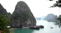 Ha Long Bay (Descending Dragon Bay), Vietnam, UNESCO World Heritage Site, Boats HD Footage