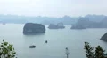 Ha Long Bay (Descending Dragon Bay), Vietnam, UNESCO World Heritage Site, Boats HD Footage