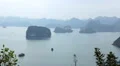 Ha Long Bay (Descending Dragon Bay), Vietnam, UNESCO World Heritage Site, Boats HD Footage