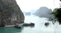 Ha Long Bay (Descending Dragon Bay), Vietnam, UNESCO World Heritage Site, Boats HD Footage