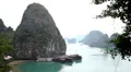 Ha Long Bay (Descending Dragon Bay), Vietnam, UNESCO World Heritage Site, Boats HD Footage
