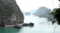 Ha Long Bay (Descending Dragon Bay), Vietnam, UNESCO World Heritage Site, Boats HD Footage