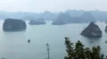 Ha Long Bay (Descending Dragon Bay), Vietnam, UNESCO World Heritage Site, Boats HD Footage