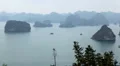 Ha Long Bay (Descending Dragon Bay), Vietnam, UNESCO World Heritage Site, Boats HD Footage