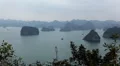 Ha Long Bay (Descending Dragon Bay), Vietnam, UNESCO World Heritage Site, Boats HD Footage