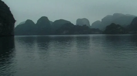 Ha Long Bay Overview Stock-Footage 356596