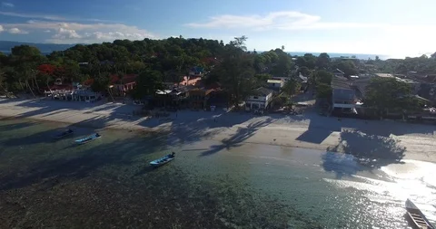 Haad Rin Beach, Full Moon Beach, Koh Phangan, Thailand Vidéo 97226030