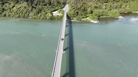 HaastBridge.NZ.2507 Video stock 313786344
