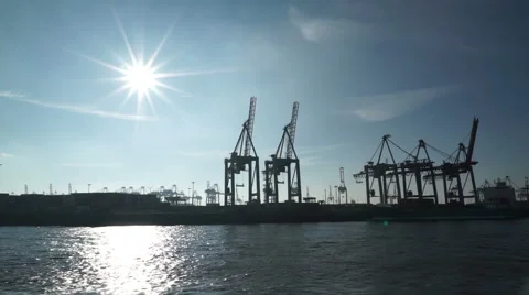 Habor Docks 動画素材 43857217