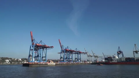 Habor Hamburg 動画素材 43859875