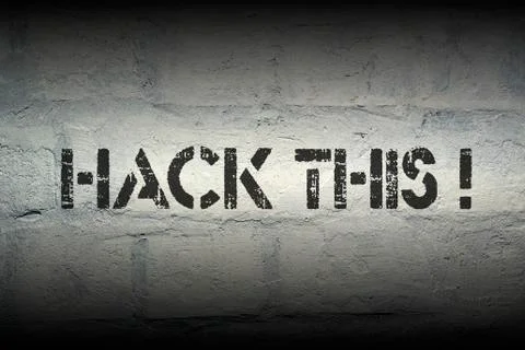 Hack this Stockillustratie